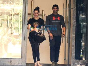 Shraddha Kapoor snapped outside the gym