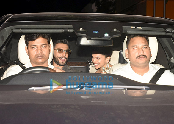 Simmba screening at YRF studios with Deepika Padukone, Ranveer Singh and family Simmba screening at YRF studios with Deepika Padukone, Ranveer Singh and family