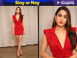 Slay or Nay: Sara Ali Khan in Nikhil Thampi for Simmba promotions
