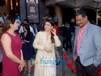 Soha Ali Khan snapped at the inauguration of X'mas Decor inspired by the Nutcracker Ballet