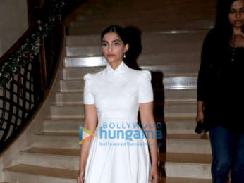 Sonam Kapoor Ahuja snapped at JW Marriott in Juhu