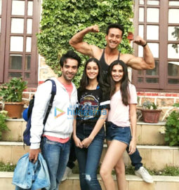 On The Sets Of The Movie Student Of The Year 2