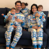 Sunny Leone - Daniel Weber and their three kids pose for the cutest FAMILY PICTURE!