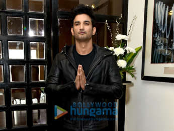 Sushant Singh Rajput and Sara Ali Khan snapped during 'Kedarnath' promotions in Mumbai