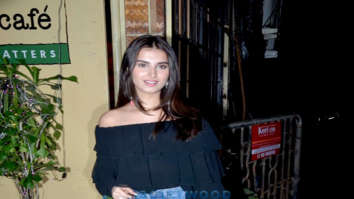 Tara Sutaria snapped at Farmers’ Cafe in Bandra