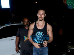 Tiger Shroff, Krishna Shroff and Disha Patani snapped at Bastian in Bandra