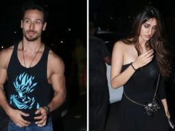 Tiger Shroff, Krishna Shroff and Disha Patani snapped at Bastian in Bandra