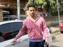 Tiger Shroff snapped in Bandra