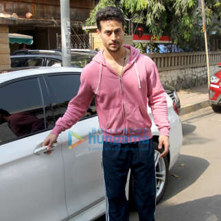 Tiger Shroff snapped in Bandra