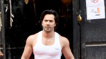 Varun Dhawan snapped post Luz Cozi ad shoot