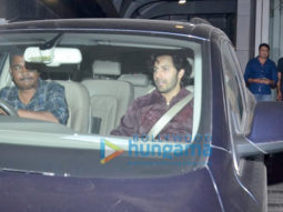Varun Dhawan spotted outside the gym in Bandra
