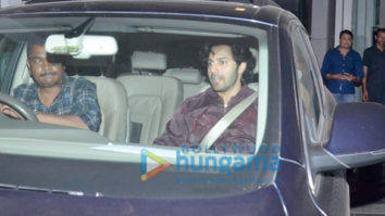 Varun Dhawan spotted outside the gym in Bandra