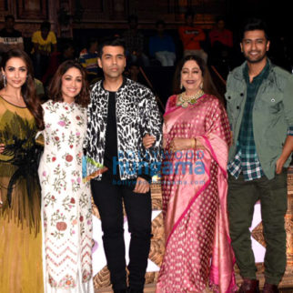 Vicky Kaushal, Yami Gautam snapped on the sets of India's Got Talent for Uri promotions
