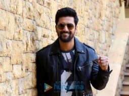 Vicky Kaushal snapped during Uri interviews at JW Marriott in Juhu