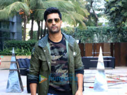 Vicky Kaushal snapped promoting his upcoming film ‘Uri’