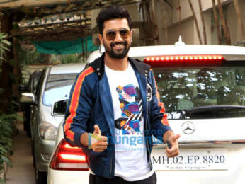 Vicky Kaushal spotted at Sunny Super Sound in Juhu