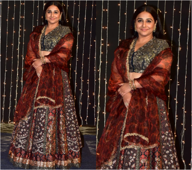 Vidya Balan at Priyanka Chopra - Nick Jonas Wedding Reception