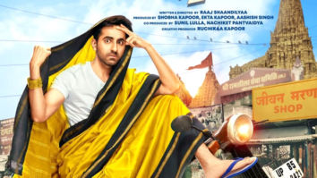 WOAH! Ayushmann Khurrana dons a SAREE! Introduces his quirky drama Dream Girl