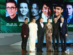 WOW! Aamir Khan shares stage with actors Johnny Depp, Jackie Chan and Mads Mikkelsen in China