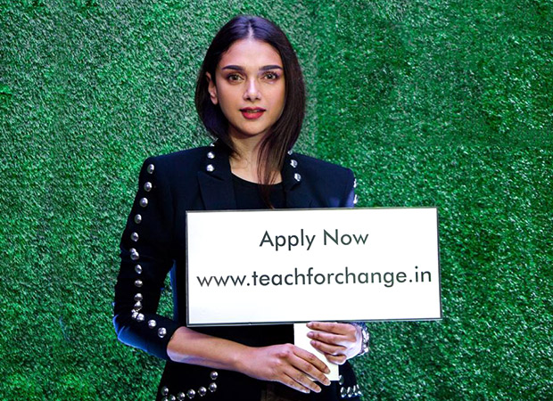 Aditi Rao Hydari unveils the Pega Teach For Change Nationwide movement along with Jaya Bachchan, Taapsee Pannu and Rakul Preet Singh Aditi Rao Hydari unveils the Pega Teach For Change Nationwide movement along with Jaya Bachchan, Taapsee Pannu and Rakul Preet Singh