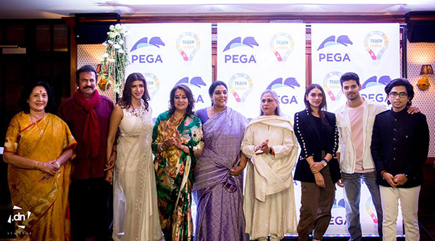 Aditi Rao Hydari unveils the Pega Teach For Change Nationwide movement along with Jaya Bachchan, Taapsee Pannu and Rakul Preet Singh Aditi Rao Hydari unveils the Pega Teach For Change Nationwide movement along with Jaya Bachchan, Taapsee Pannu and Rakul Preet Singh