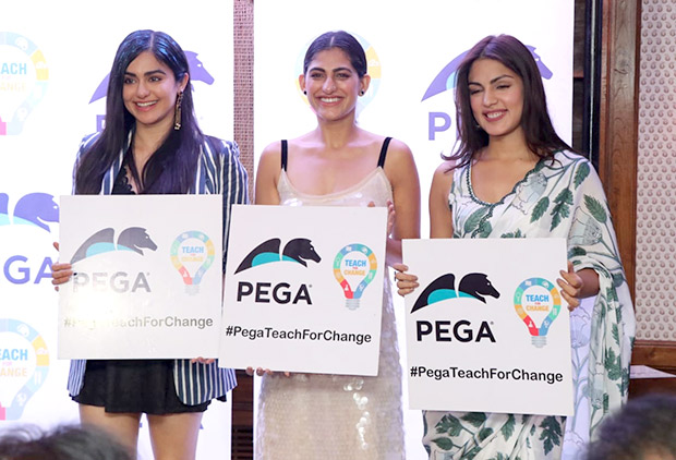 Aditi Rao Hydari unveils the Pega Teach For Change Nationwide movement along with Jaya Bachchan, Taapsee Pannu and Rakul Preet Singh Aditi Rao Hydari unveils the Pega Teach For Change Nationwide movement along with Jaya Bachchan, Taapsee Pannu and Rakul Preet Singh