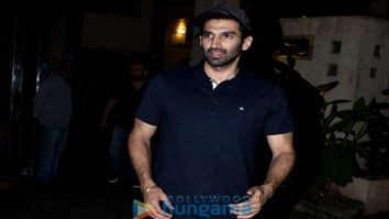 Aditya Roy Kapur spotted at a clinic in Bandra