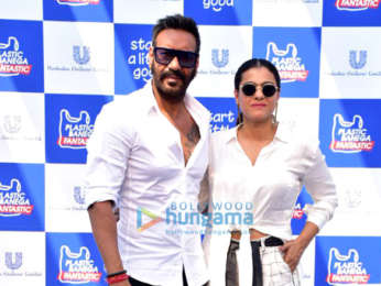 Ajay Devgn and Kajol grace the Hindustan Unilever Limited Plastic Banega Fantastic event