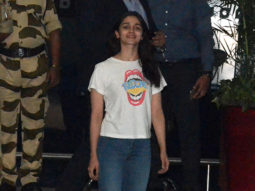 Alia Bhatt snapped at the airport
