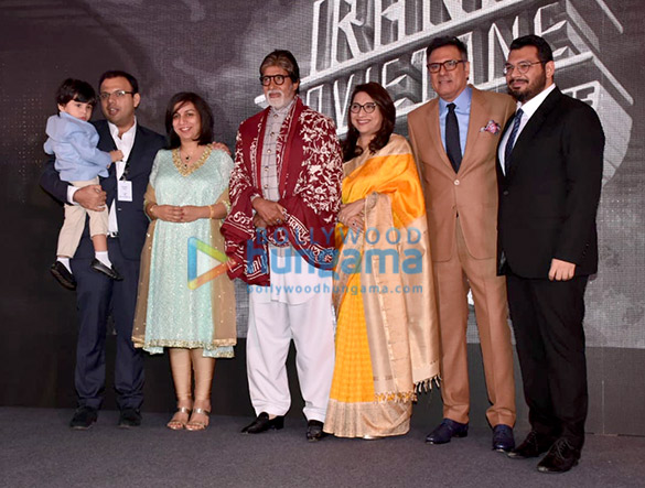 amitabh bachchan farhan akhtar dia mirza and radhika apte snapped at boman iranis production house launch in mumbai 1