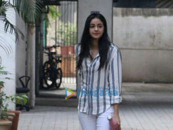 Ananya Pandey spotted at Maddock Films' office