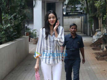 Ananya Pandey spotted at Maddock Films' office