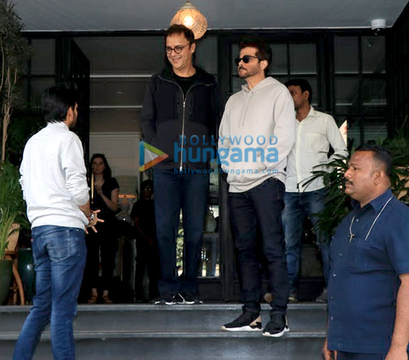 Anil Kapoor, Sonam Kapoor Ahuja and Kriti Sanon spotted at Soho House in Juhu