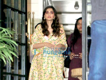 Anil Kapoor, Sonam Kapoor Ahuja and Kriti Sanon spotted at Soho House in Juhu