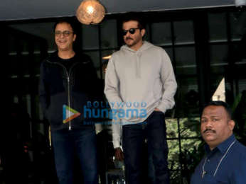 Anil Kapoor, Sonam Kapoor Ahuja and Kriti Sanon spotted at Soho House in Juhu