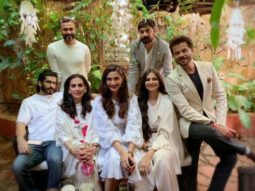 Anil Kapoor enjoys family time during Sunday brunch as Sonam Kapoor, Anand Ahuja join the famjam