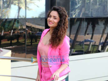 Ankita Lokhande snapped promoting the film Manikarnika - The Queen Of Jhansi