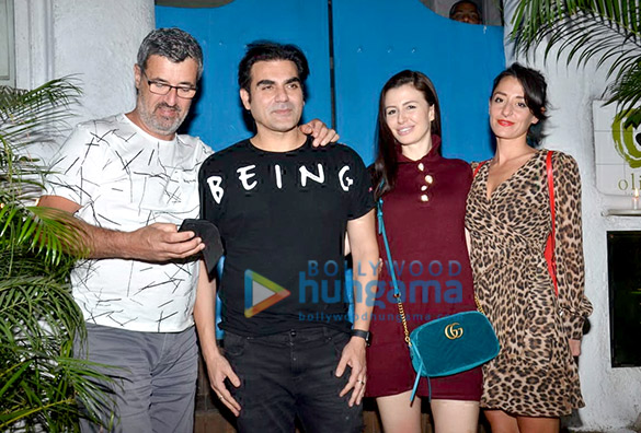 arbaaz khan and giorgia andriani spotted at olive in bandra 1