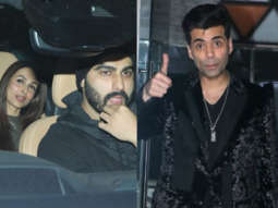 Arjun Kapoor with GF Malaika Arora, Karan Johar and others at Sanjay Kapoor’s New Year Bash