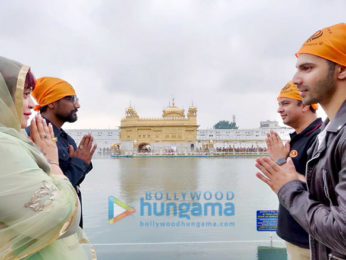 Bhushan Kumar, Remo DSouza, Varun Dhawan and Lizelle Dsouza snapped at the Golden Temple, Amritsar