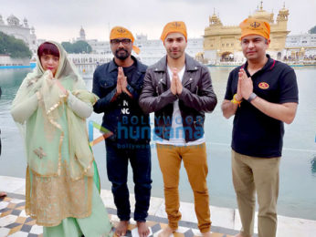 Bhushan Kumar, Remo DSouza, Varun Dhawan and Lizelle Dsouza snapped at the Golden Temple, Amritsar