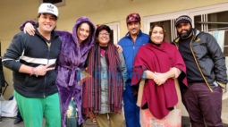 On The Sets Of The Movie Khandaani Shafakhana