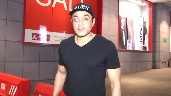 Bobby Deol spotted at Big FM office in Andheri