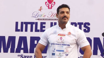 Bollywood Star John Abraham attends Little Heart Marathon Event