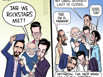 Bollywood Toons: Is PM Modi getting closer to Bollywood? Bollywood Toons: Is PM Modi getting closer to Bollywood?