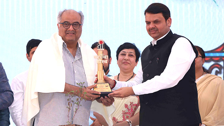 Boney Kapoor snapped attending the Versova festival Part 1