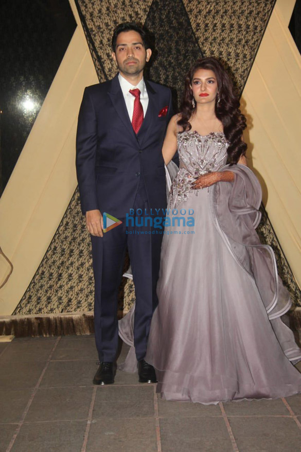 celebs grace mukesh bhatts daughter sakshi bhatts wedding reception 11