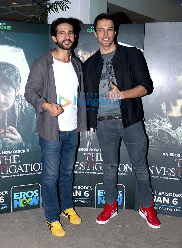 celebs grace the special screening of hiten tejwanis starrer eros now quickie the investigation 2