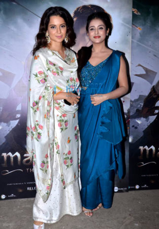 Celebs grace the special screening of ‘Manikarnika – The Queen Of Jhansi’ at Sunny Super Sound in Juhu