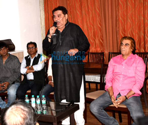celebs snapped attending kader khans condolence meeting in andheri 1